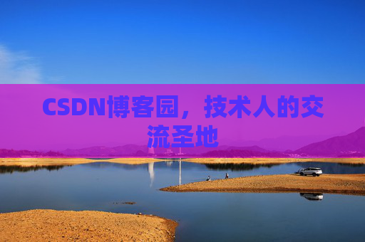 CSDN博客园，技术人的交流圣地